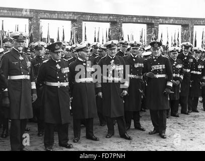 Consecration of the Naval Monument of Laboe, 1938 Stock Photo