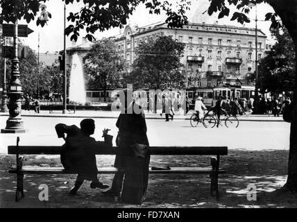 Sendlinger-Tor-Square in Munich, 1934 Stock Photo