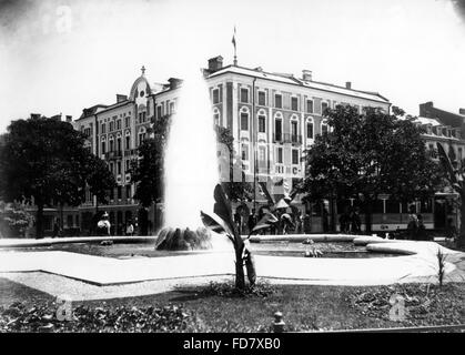 Sendlinger-Tor-Square in Munich around 1900 Stock Photo