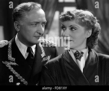 Scene from the film Ein Mann auf Abwegen, 1939 Stock Photo