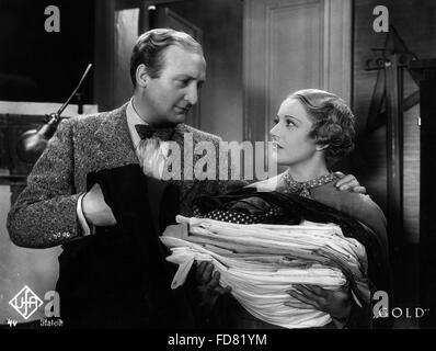 Scene from the film Gold, 1934 Stock Photo
