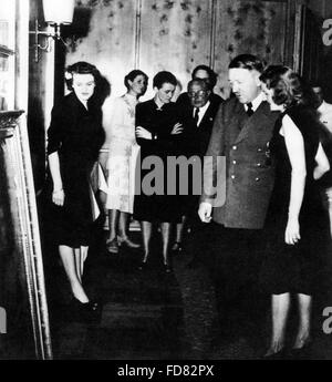 Adolf Hitler on his birthday, 1942 Stock Photo
