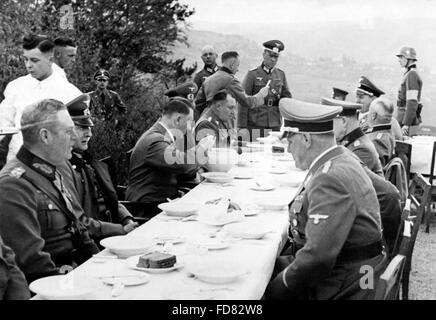 Adolf Hitler at the Siegfried Line, 1939 Stock Photo