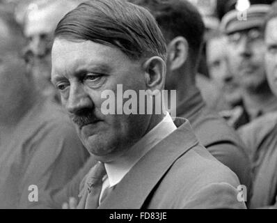 Portrait of Adolf Hitler, 1930s Stock Photo