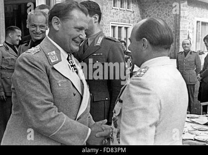 Hermann Göring and Ernst Udet, 1940 Stock Photo
