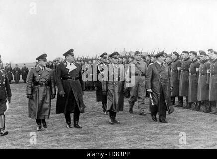 Hermann Göring on an airbase in Hesse, 1940 Stock Photo