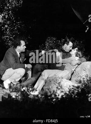 Gary Cooper and Helen Hayes, 1932 Stock Photo