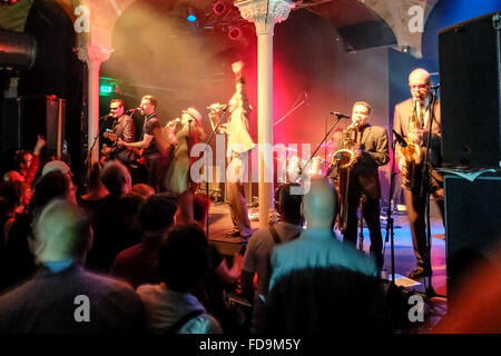 Berlin, Germany, concert by the band The Selecter Club Gretchen Berlin-Kreuzberg Stock Photo