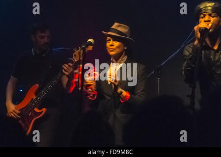 Berlin, Germany, concert by the band The Selecter Club Gretchen Berlin-Kreuzberg Stock Photo