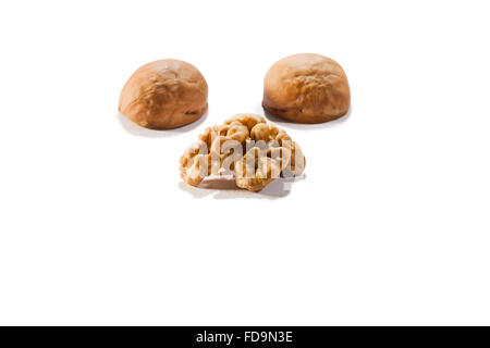 Walnut Dry-fruit Health Nobody Stock Photo
