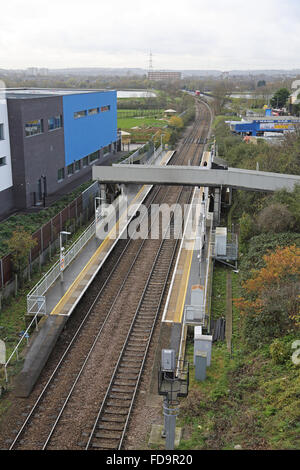 Blackhorse Road Overground station, London Stock Photo - Alamy