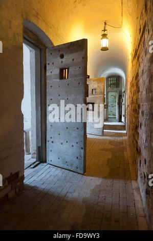 Open cell door in Walsingham prison, Norfolk, UK Stock Photo - Alamy