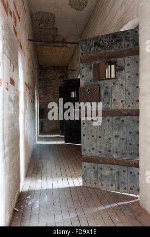 Open cell door in Walsingham prison, Norfolk, UK Stock Photo - Alamy