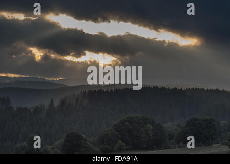 Lenzkirch, Germany, Berg Langschaft im Schwarzwald Stock Photo