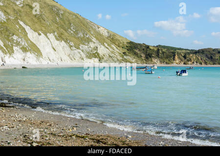 Lulworth Cove, Dorset, England, UK Stock Photo