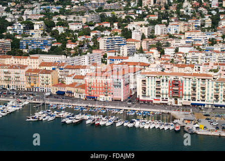 Port of Nice, French Riviera Stock Photo