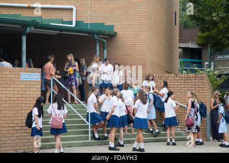 Mackellar secondary girls school in manly vale,Sydney,New south wales,australia Stock Photo
