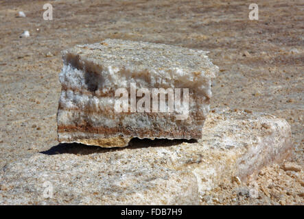 Salar de Uyuni is the world's largest salt flat  located  in southwest Bolivia Stock Photo