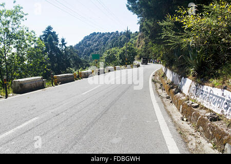 Hill Station Mountain Highway road nobody Stock Photo