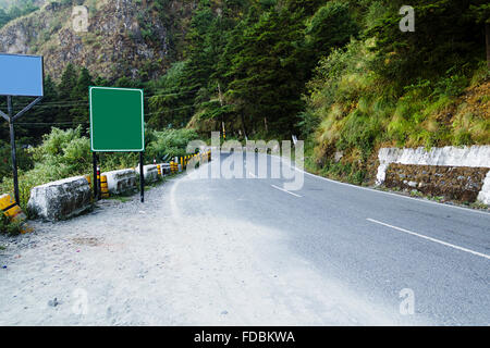 Hill Station Mountain Highway road nobody Stock Photo