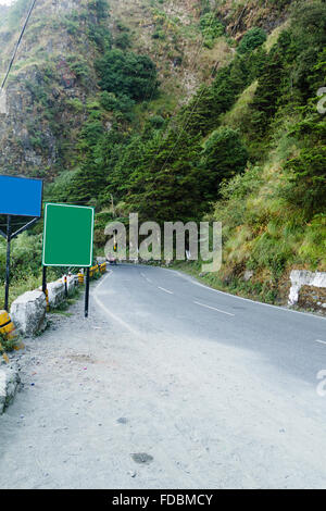 Hill Station Mountain Highway road nobody Stock Photo