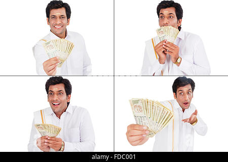 South Indian man gesturing and smiling Stock Photo - Alamy