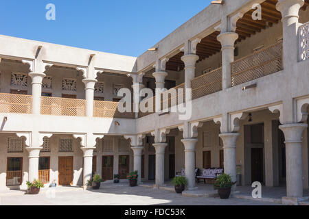 United Arab Emirates, Dubai, Sheikh Khalifa Bin Saeed al Maktoum house Stock Photo