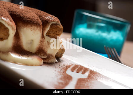 tiramisù cake Stock Photo