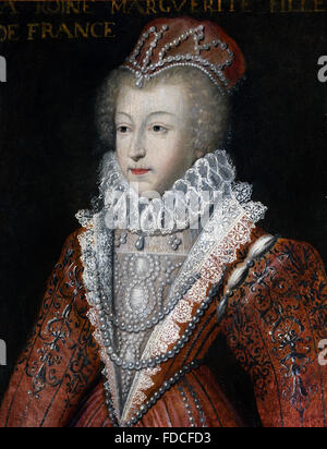 Mary Stuart Queen of Scotland and France (1542-1587 ) in mourning Francois Clouet 1515- 1572  France French Stock Photo