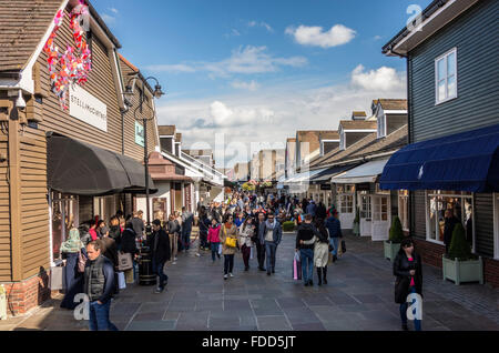 Bicester Village Outlet Shopping Centre near Oxford Oxfordshire England UK Europe Stock Photo