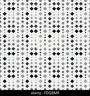 Seamless square background of small parts of different size Stock Vector