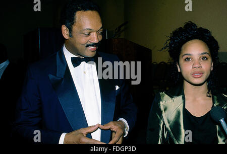 Washington, DC., USA, 1991 Louis Gossett Jr, and his wife Cyndi James ...