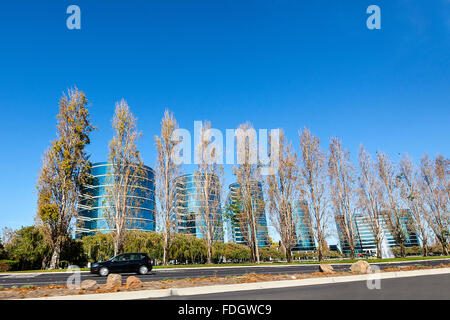 Oracle headquarters in Redwood Shores California Stock Photo