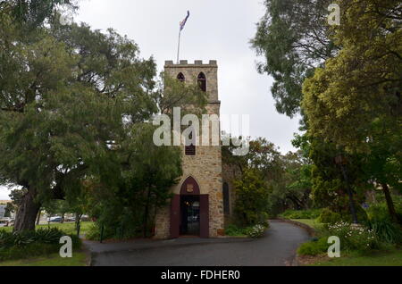 St John's Anglican Church, York Street, Albany. Oldest church in Western Australia Stock Photo