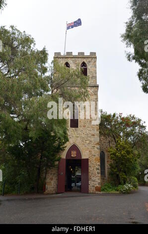 St John's Anglican Church, York Street, Albany. Oldest church in Western Australia Stock Photo