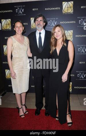 Beverly Hills, CA. 31st Jan, 2016. at arrivals for Art Directors Guild 20th Annual Excellence In Production Design Awards (ADGs), The Beverly Hilton Hotel, Beverly Hills, CA January 31, 2016. Credit:  Elizabeth Goodenough/Everett Collection/Alamy Live News Stock Photo