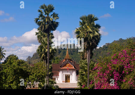 Haw Pha Bang,  Luang Prabang, Laos Stock Photo