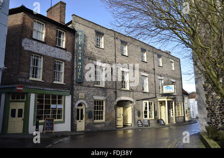 The Blue Boar Hotel in Maldon, Essex Stock Photo