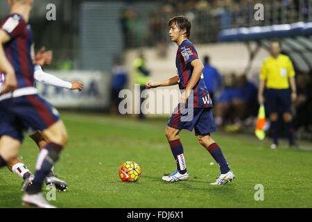 Eibar, Spain. 30th Jan, 2016. Takashi Inui (Eibar) Football/Soccer ...