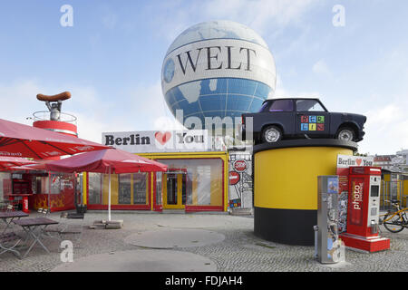 Berlin, Germany, on terrain Fesselballon Hi-Flyer in Berlin-Mitte Stock Photo