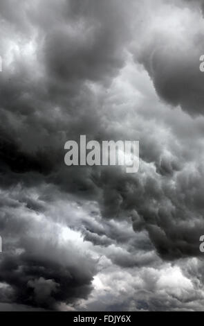 Stormy clouds in vertical format Stock Photo - Alamy