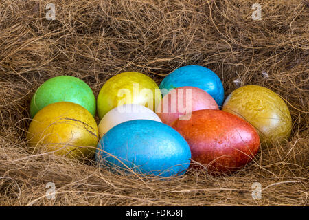 Easter eggs Stock Photo