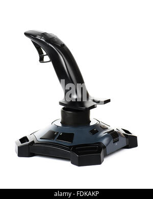 Joystick on a white background Stock Photo