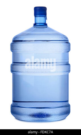 Big bottle of water isolated on a white background Stock Photo