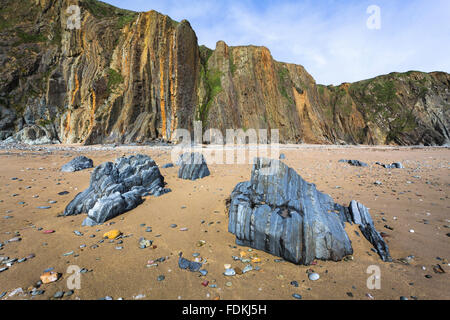 Marloes Sands, Pembrokeshire, Wales, Uk Stock Photo