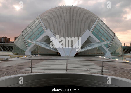 The City of Arts and Sciences Stock Photo
