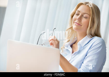 Having a break between tasks Stock Photo