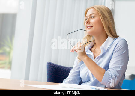 Having a break between tasks Stock Photo