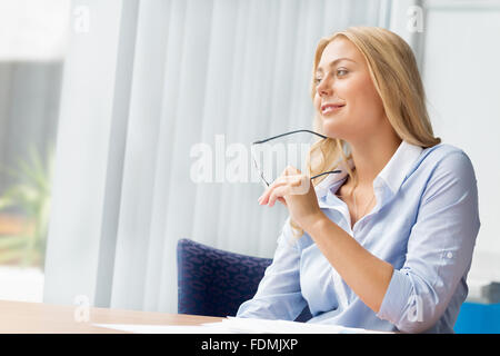 Having a break between tasks Stock Photo