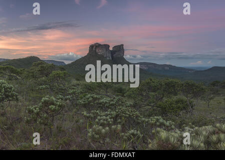 Morro do Camelo - Parque Nacional da Chapada Diamantina Stock Photo